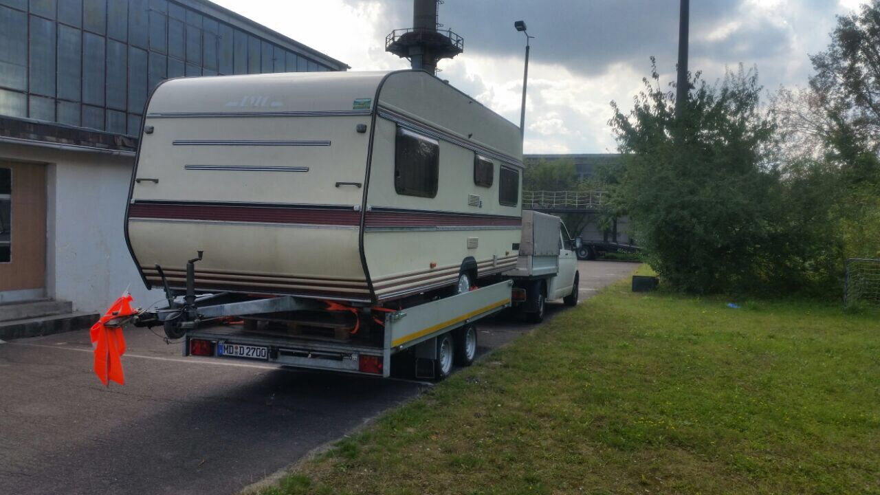 Baumaterial Lieferung