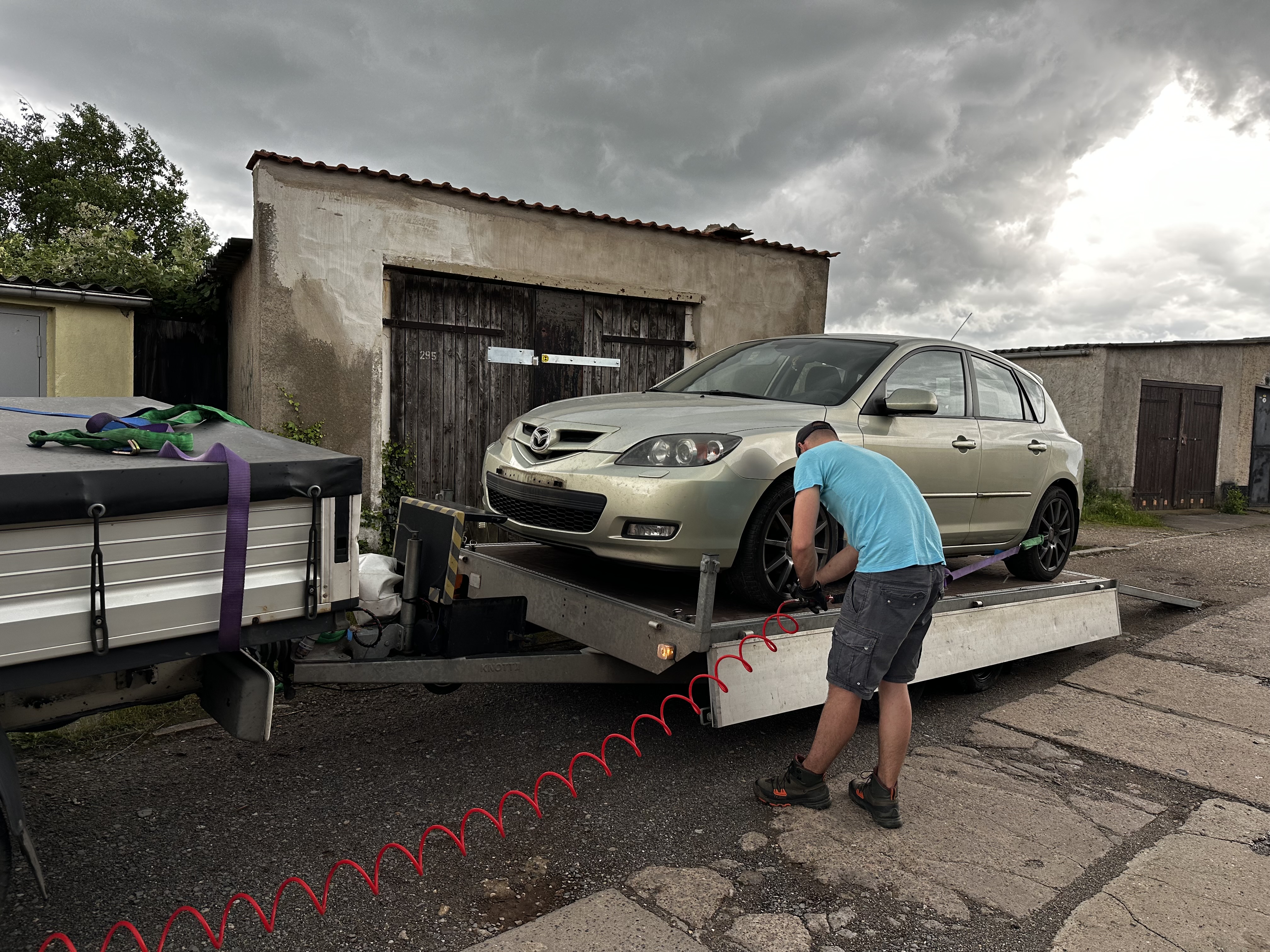 Baumaterial Lieferung